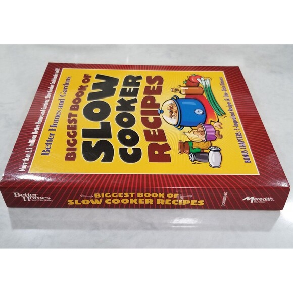 Better Homes & Gardens Biggest Book of Slow Cooker Recipes Cookbook 2002 - Picture 4 of 10